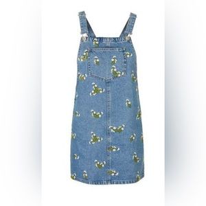 Top denim petite moti dress